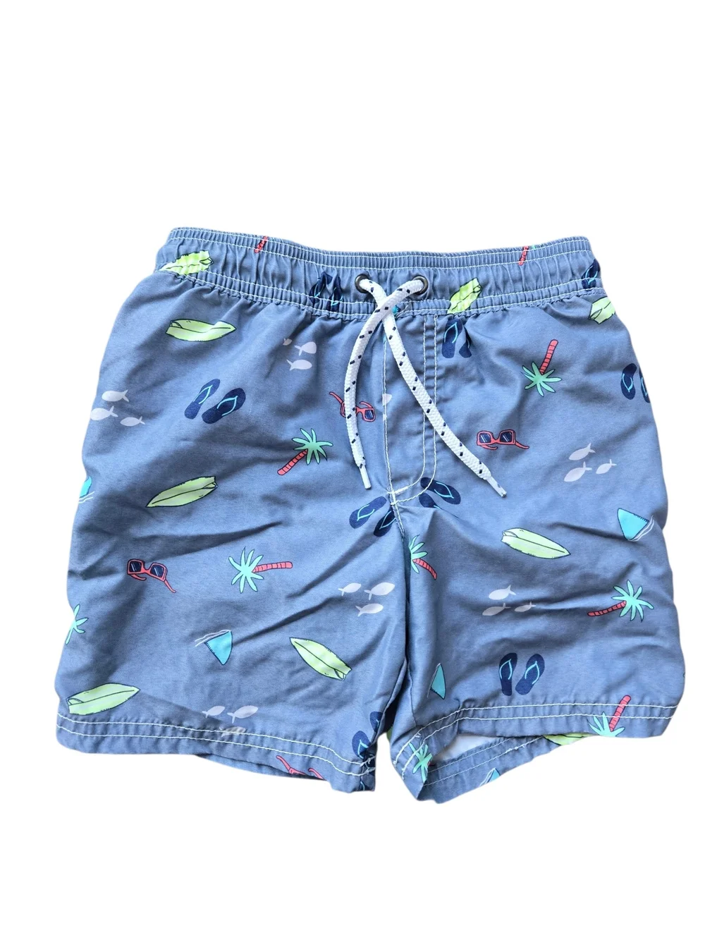 Carter's Navy and Light Blue Shorts Set